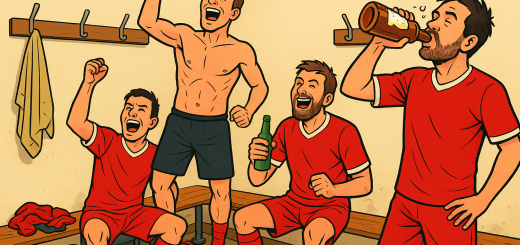 Nach dem Sieg in der Kreisliga-Kabine: Wenn der Ausnahmezustand normal ist